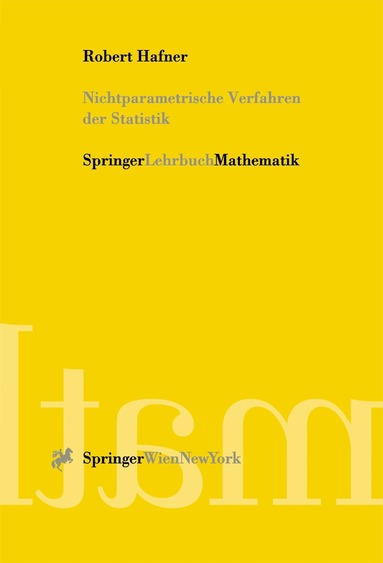 Robert Hafner - Nichtparametrische Verfahren der Statistik, Häftad