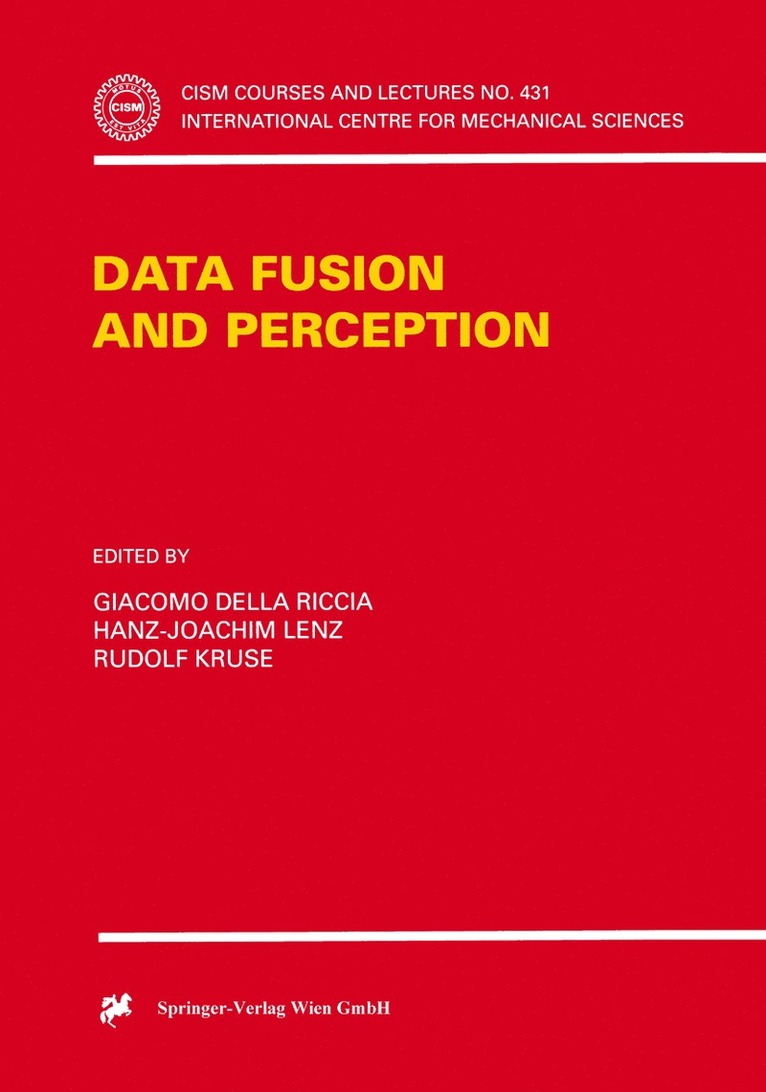 Giacomo Della Riccia, Hanz-Joachim Lenz, Rudolf Kruse - Data Fusion and Perception, Häftad