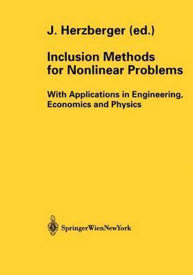 bokomslag Inclusion Methods for Nonlinear Problems