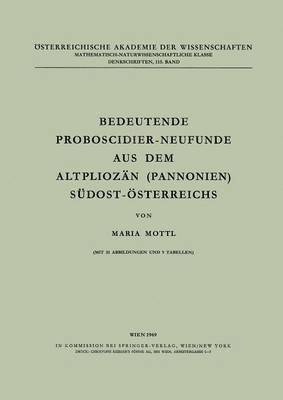 bokomslag Bedeutende Proboscidier-Neufunde aus dem Altpliozn (Pannonien) Sdost-sterreichs