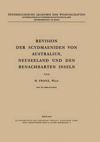 bokomslag Revision der Scydmaeniden von Australien, Neuseeland und den Benachbarten Inseln