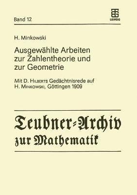 Ausgewhlte Arbeiten zur Zahlentheorie und zur Geometrie 1