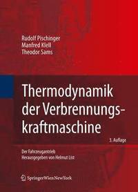 bokomslag Thermodynamik der Verbrennungskraftmaschine