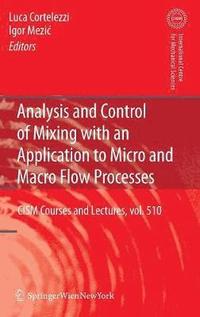 bokomslag Analysis and Control of Mixing with an Application to Micro and Macro Flow Processes