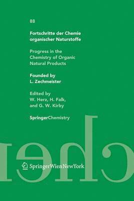 Fortschritte der Chemie organischer Naturstoffe / Progress in the Chemistry of Organic Natural Products 88 1