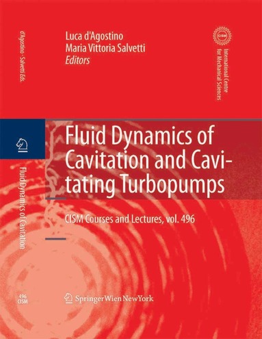 Luca d'Agostino, Maria Vittoria Salvetti - Fluid Dynamics of Cavitation and Cavitating Turbopumps, Häftad