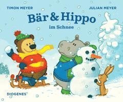 Bär & Hippo im Schnee 1