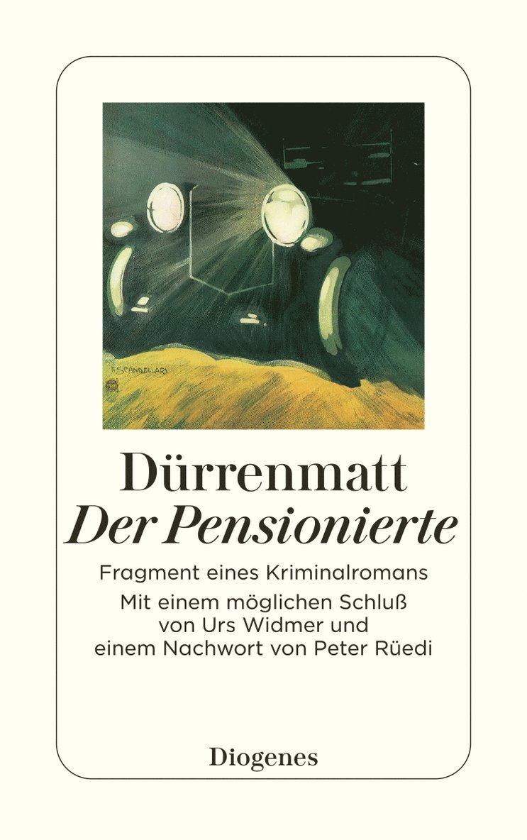 Friedrich Dürrenmatt - Der Pensionierte, Häftad