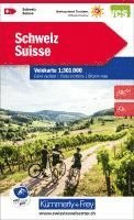 bokomslag Switserland cycle map