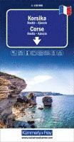 bokomslag Kümmerly+Frey Regional-Strassenkarte Korsika 1:150.000