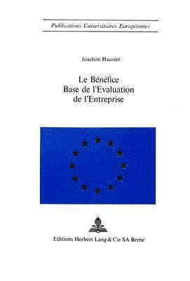 bokomslag Le Bnfice - Base de l'valuation de l'Entreprise