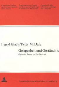 bokomslag Gelegenheit Und Gestaendnis