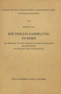 bokomslag Die Hollis-Sammlung in Bern