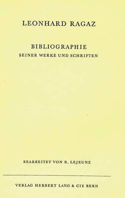bokomslag Bibliographie Seiner Werke Und Schriften