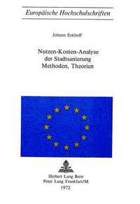 bokomslag Nutzen-Kosten-Analyse Der Stadtsanierung