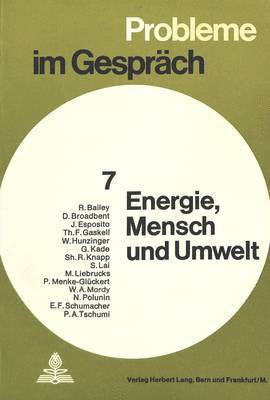 Energie. Mensch Und Umwelt 1