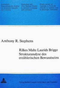 bokomslag Rilkes Malte Laurids Brigge - Strukturanalyse Des Erzaehlerischen Bewusstseins