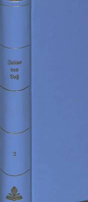 bokomslag Julius Von Voss: Die Eintagsliteratur in Der Goethezeit