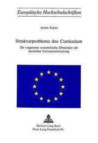 bokomslag Strukturprobleme Des Curriculum