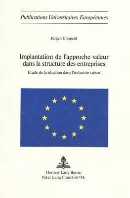 Implantation de l'Approche Valeur Dans La Structure Des Entreprises 1