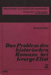 bokomslag Das Problem Des Historischen Romans Bei George Eliot