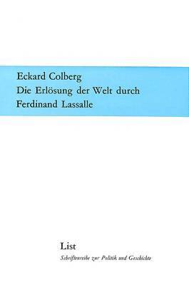 Die Erloesung Der Welt Durch Ferdinand Lassalle 1