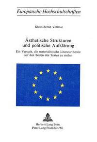 bokomslag Aesthetische Strukturen Und Politische Aufklaerung