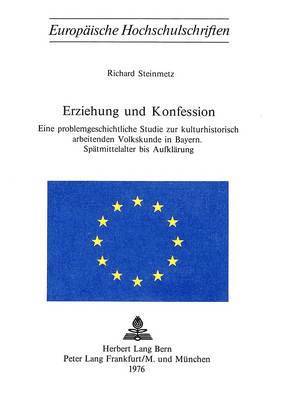 bokomslag Erziehung Und Konfession