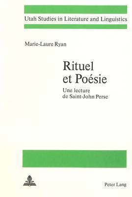 bokomslag Rituel Et Posie