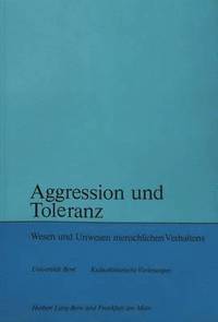 bokomslag Aggression Und Toleranz