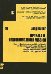 bokomslag Uppsala II. Erneuerung in Der Mission