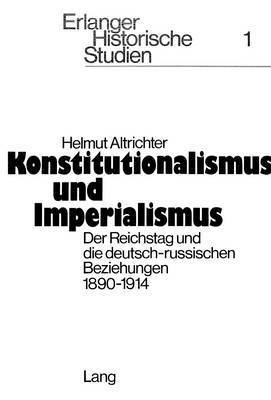 Konstitutionalismus Und Imperialismus 1