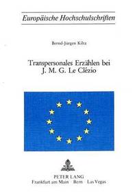 bokomslag Transpersonales Erzaehlen Bei J.M.G. Le Clezio