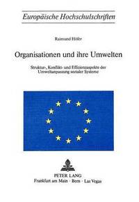 bokomslag Organisationen Und Ihre Umwelten