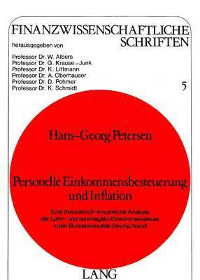 Personelle Einkommensbesteuerung Und Inflation 1