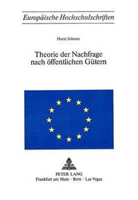 bokomslag Theorie Der Nachfrage Nach Oeffentlichen Guetern