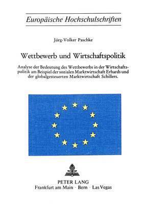 Wettbewerb Und Wirtschaftspolitik 1