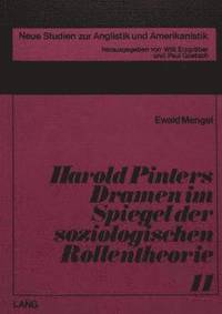 bokomslag Harold Pinters Dramen Im Spiegel Der Soziologischen Rollentheorie