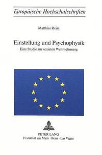 bokomslag Einstellung Und Psychophysik