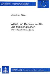 bokomslag Wlanc Und Derivate Im Alt- Und Mittelenglischen