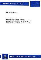 bokomslag United States Army Special Forces 1952-1974