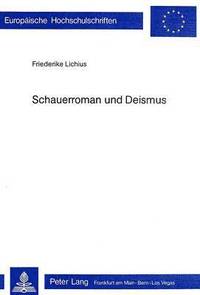 bokomslag Schauerroman Und Deismus