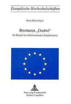 bokomslag Brentanos Godwi