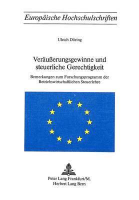 bokomslag Veraeusserungsgewinne Und Steuerliche Gerechtigkeit