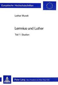 bokomslag Lemnius Und Luther