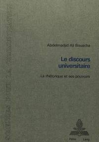 bokomslag Le Discours Universitaire