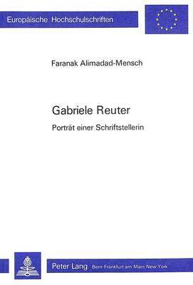 bokomslag Gabriele Reuter