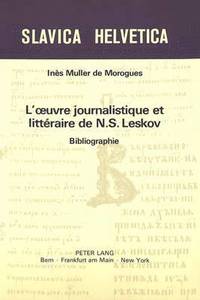 bokomslag L'Oeuvre Journalistique Et Littraire de N.S. Leskov