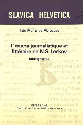 bokomslag L'Oeuvre Journalistique Et Littraire de N.S. Leskov