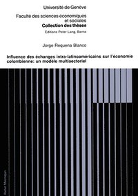 bokomslag Influence Des changes Intra-Latinoamricains Sur l'conomie Colombienne